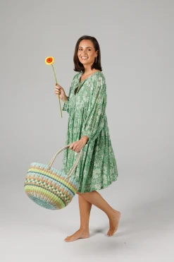 HOLIDAY Flamenco Basket GREEN