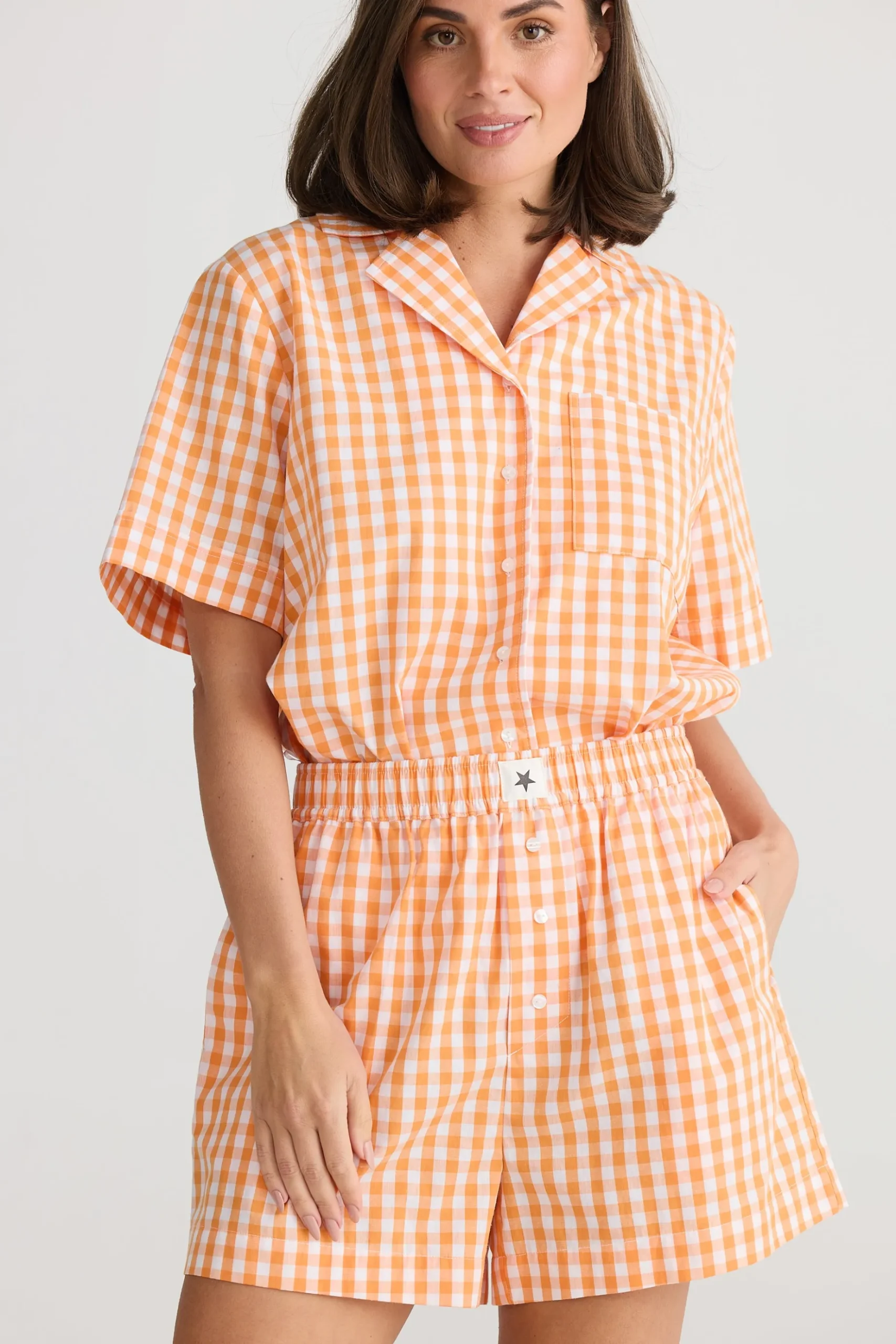 HOLIDAY Stay in Bed Pyjama Set ORANGE