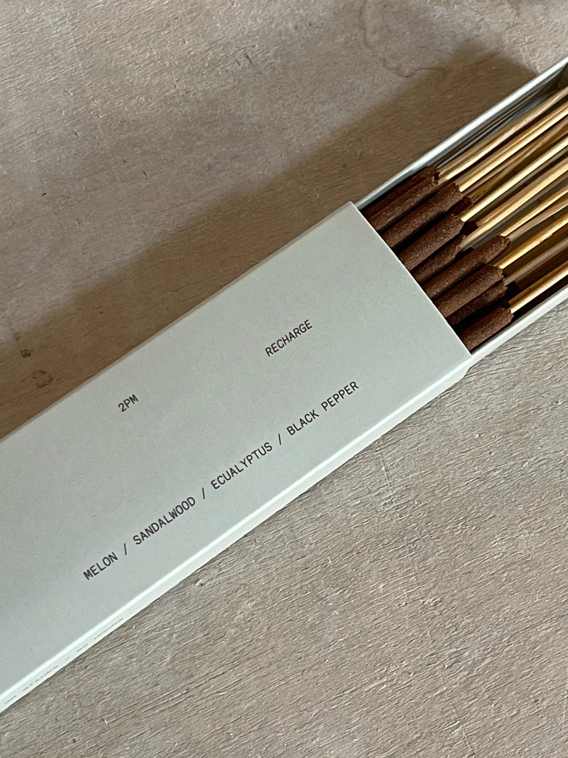 IN TIME 2pm Recharge Incense