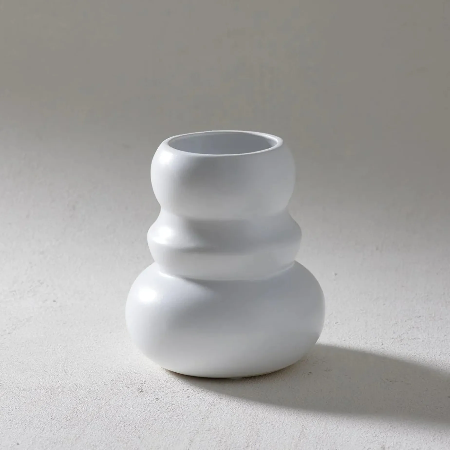 INDIGO23 Klein Vase Small WHITE