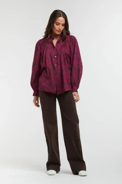 ITALIAN STAR Sybil Blouse FLEUR FUCHSIA