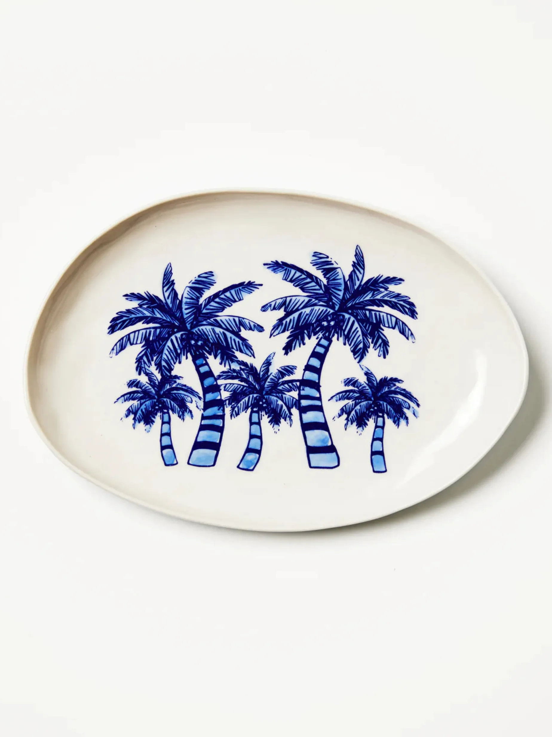 JONES & CO Bahamas Oval Tray