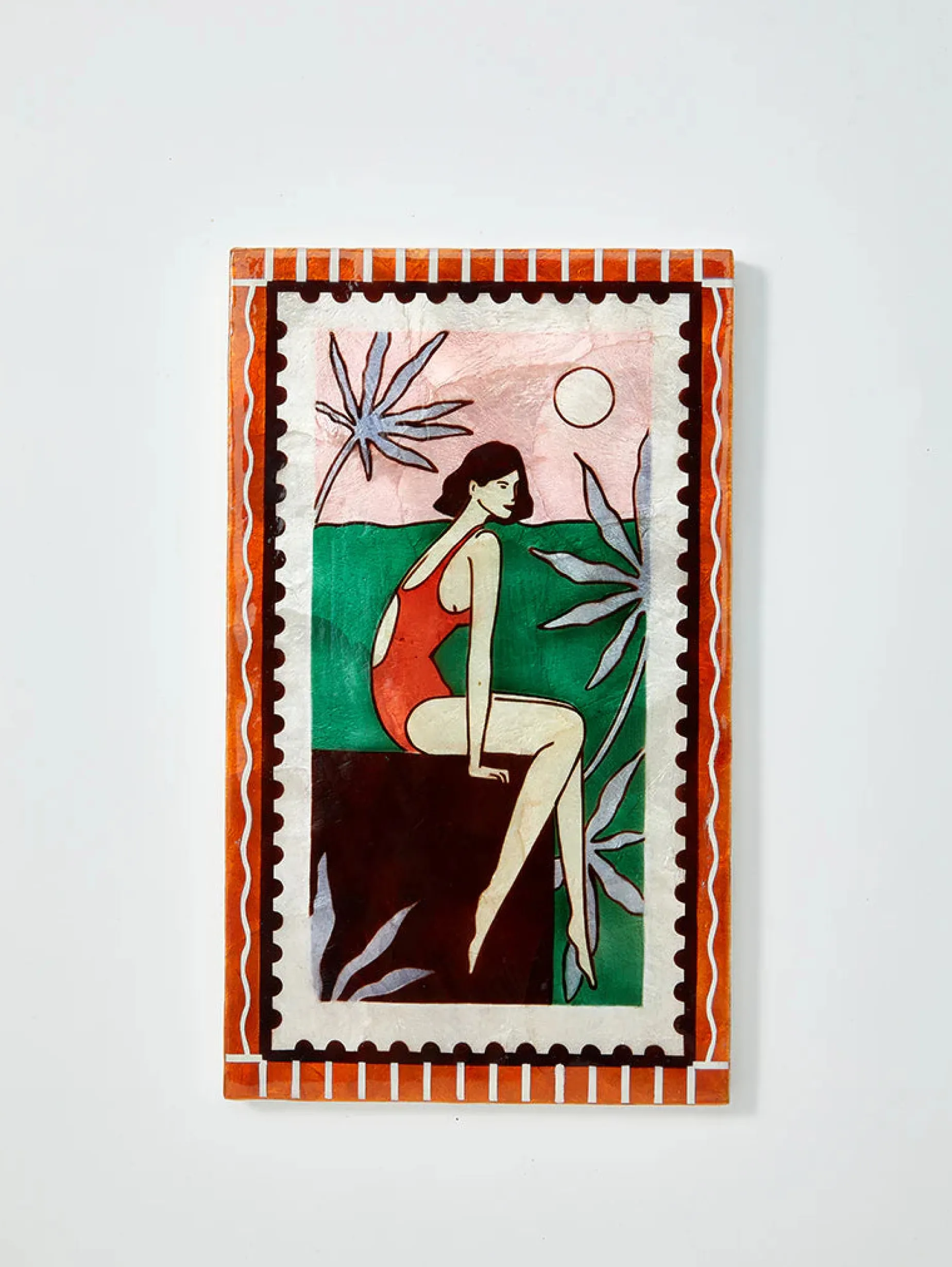 JONES & CO Resort Dangle Wall Art GREEN
