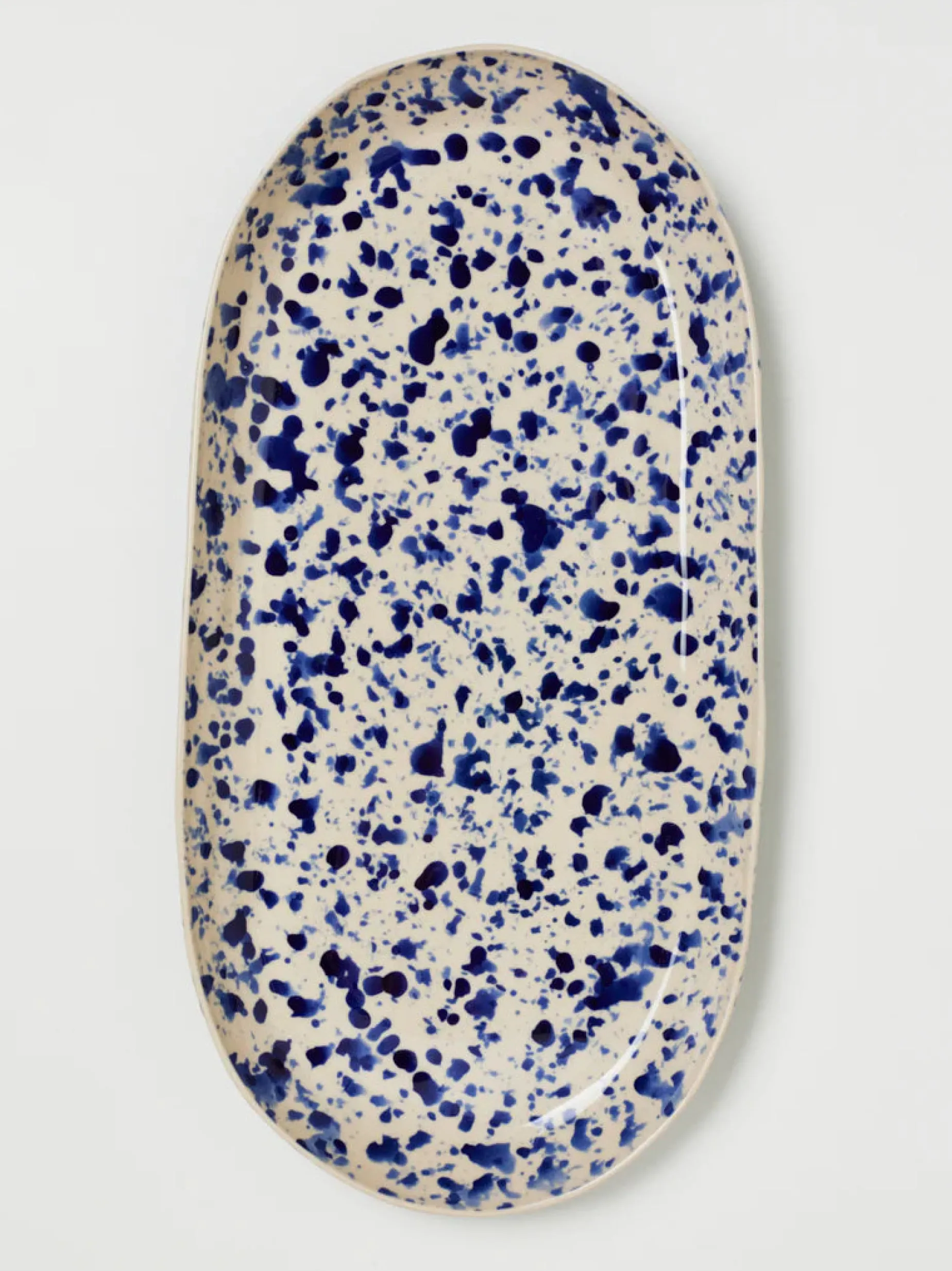 JONES & CO Splatter Platter BLUE