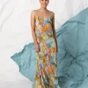 KACHEL Bronte Slip Dress MULTI