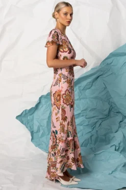 KACHEL Camila Dress CELESTIAL ROSE