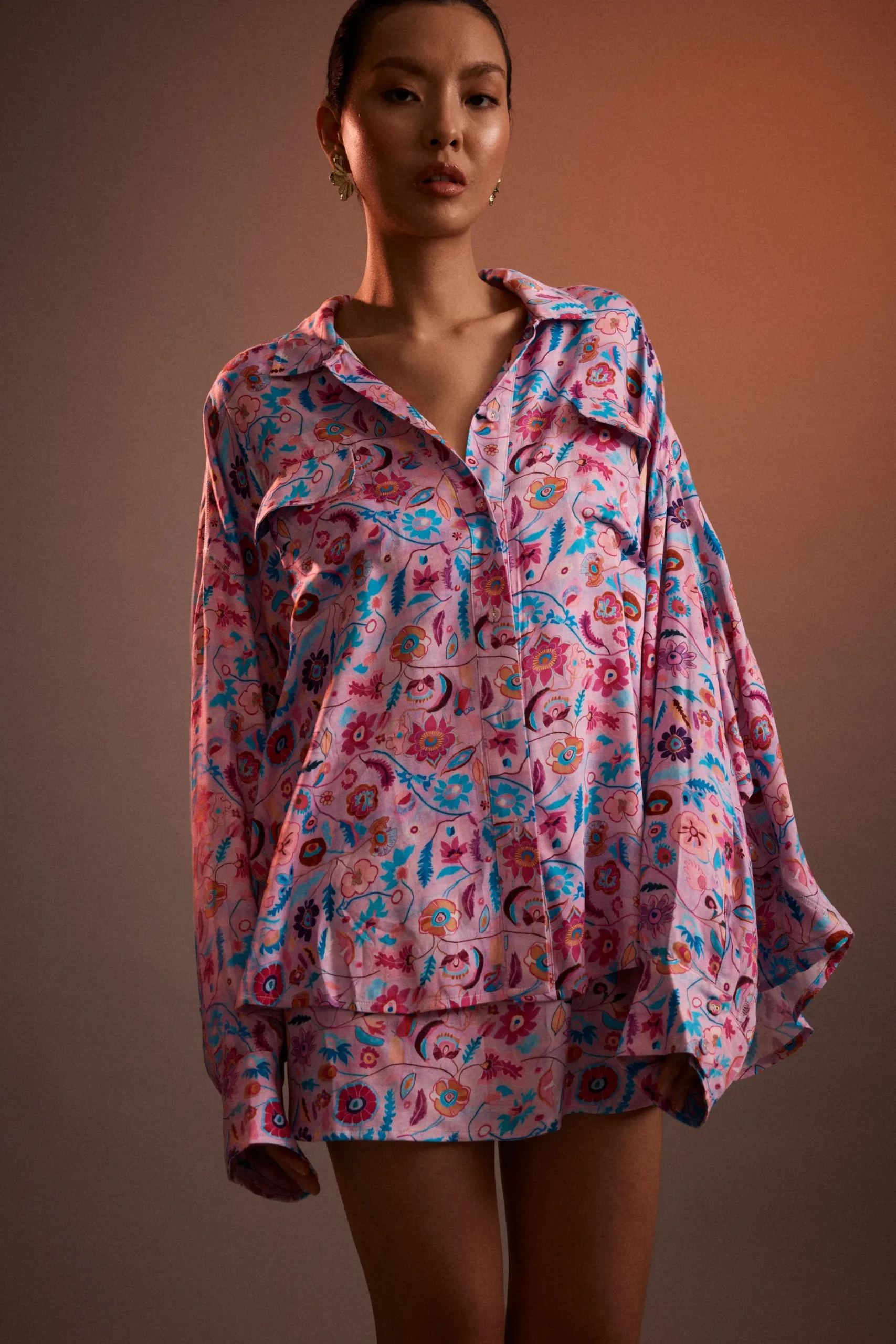 KINGA CSILLA Aster Chalm Blouse