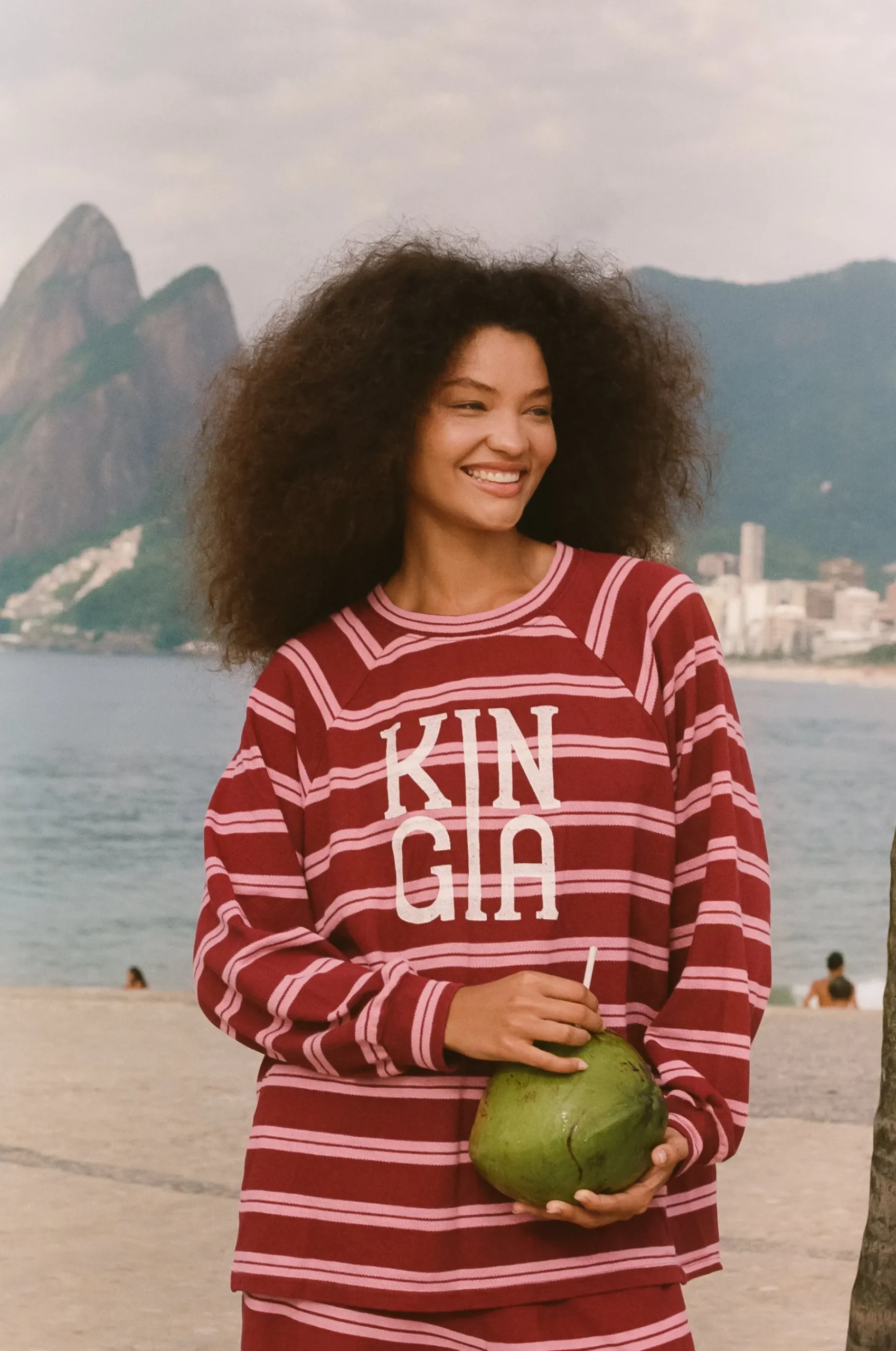 KINGA CSILLA Hades Stripe Romey Sweater