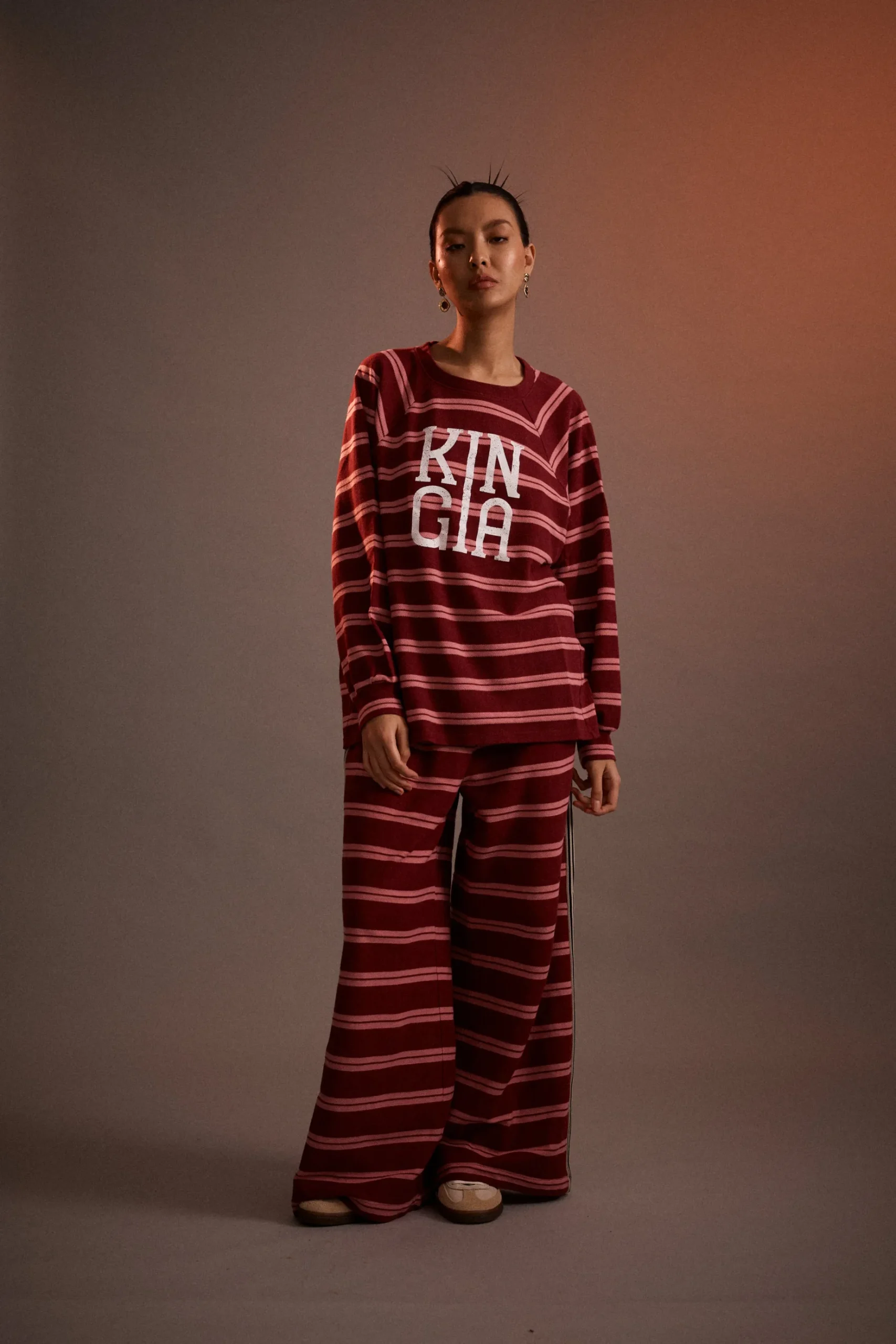 KINGA CSILLA Hades Stripe Romey Sweater