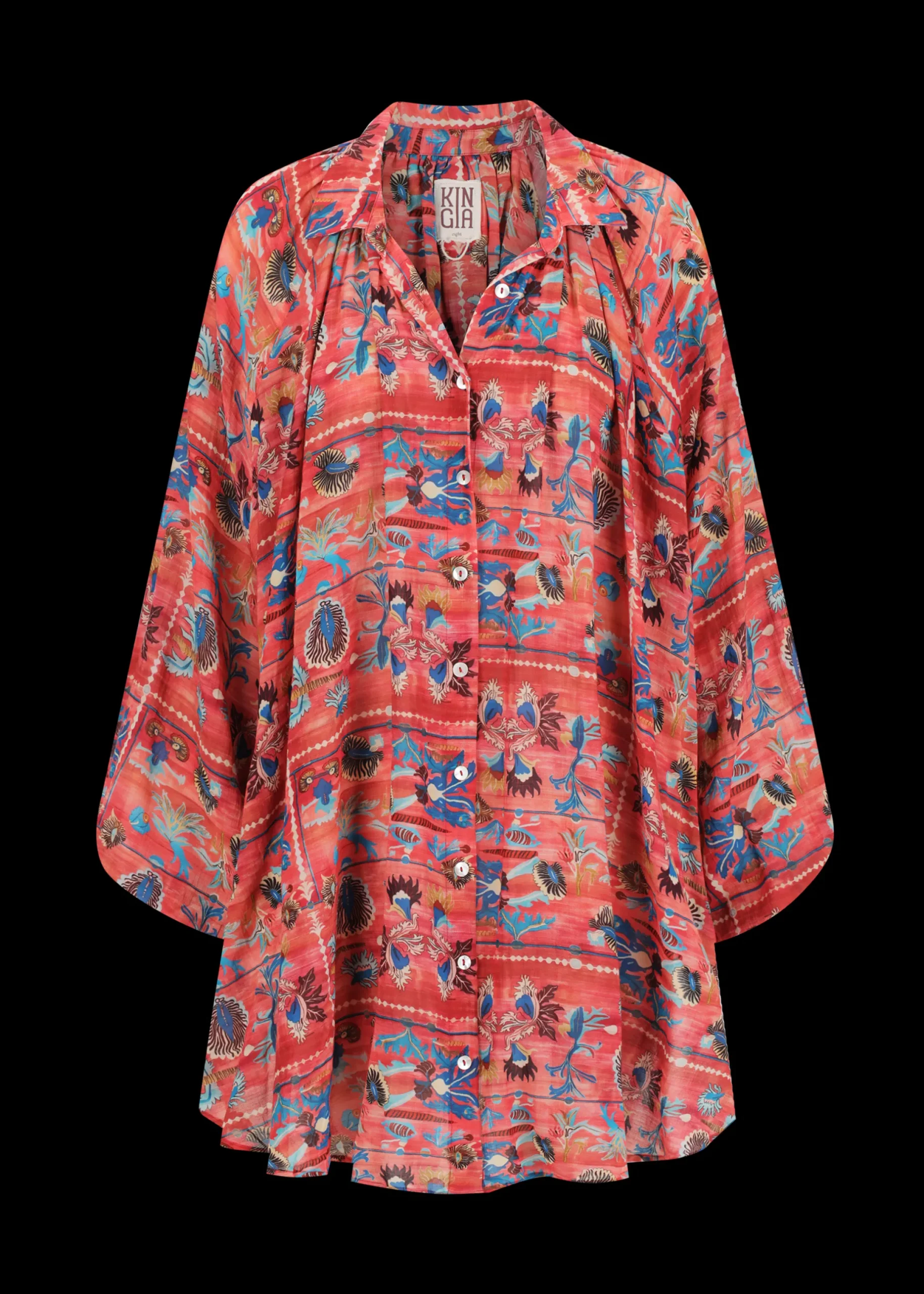 KINGA CSILLA Tierra Cupio Shirt Dress