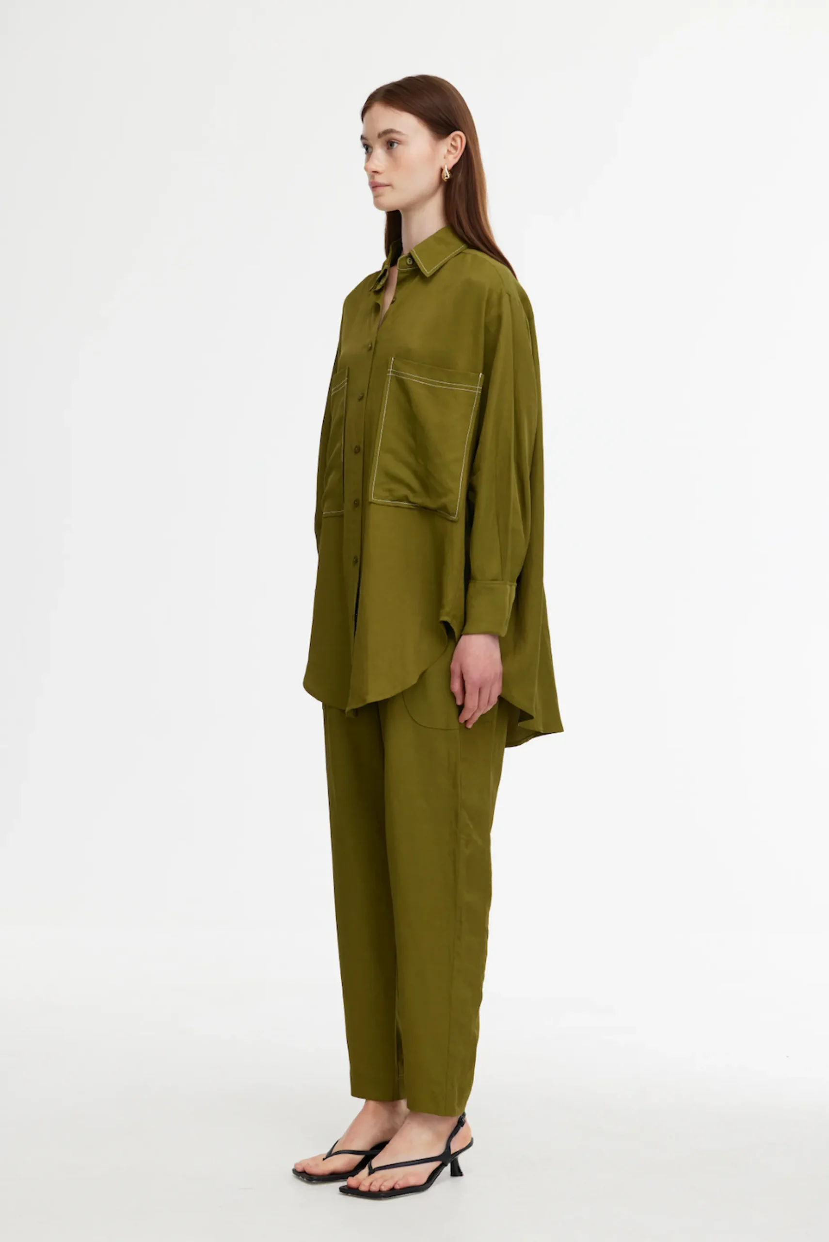 KINNEY Alma Shirt GREEN