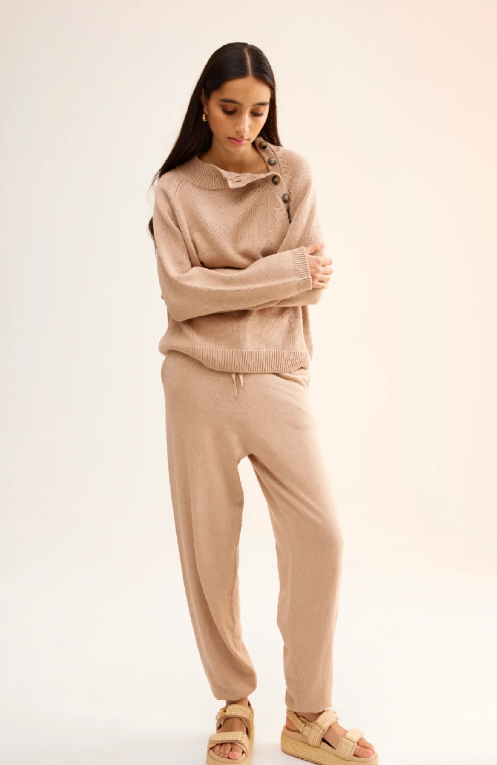 KINNEY Darcy Jumper STONE
