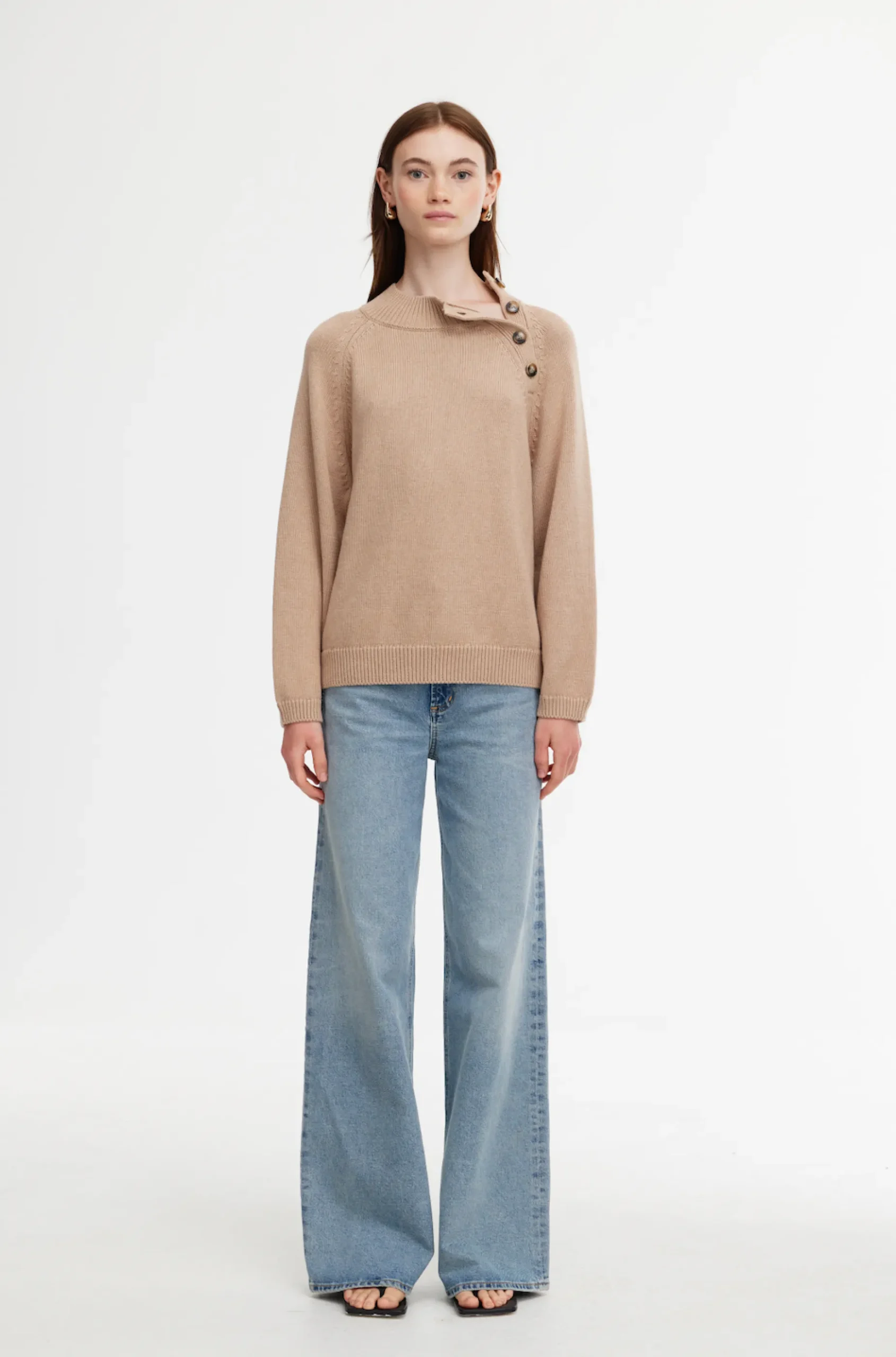 KINNEY Darcy Jumper STONE