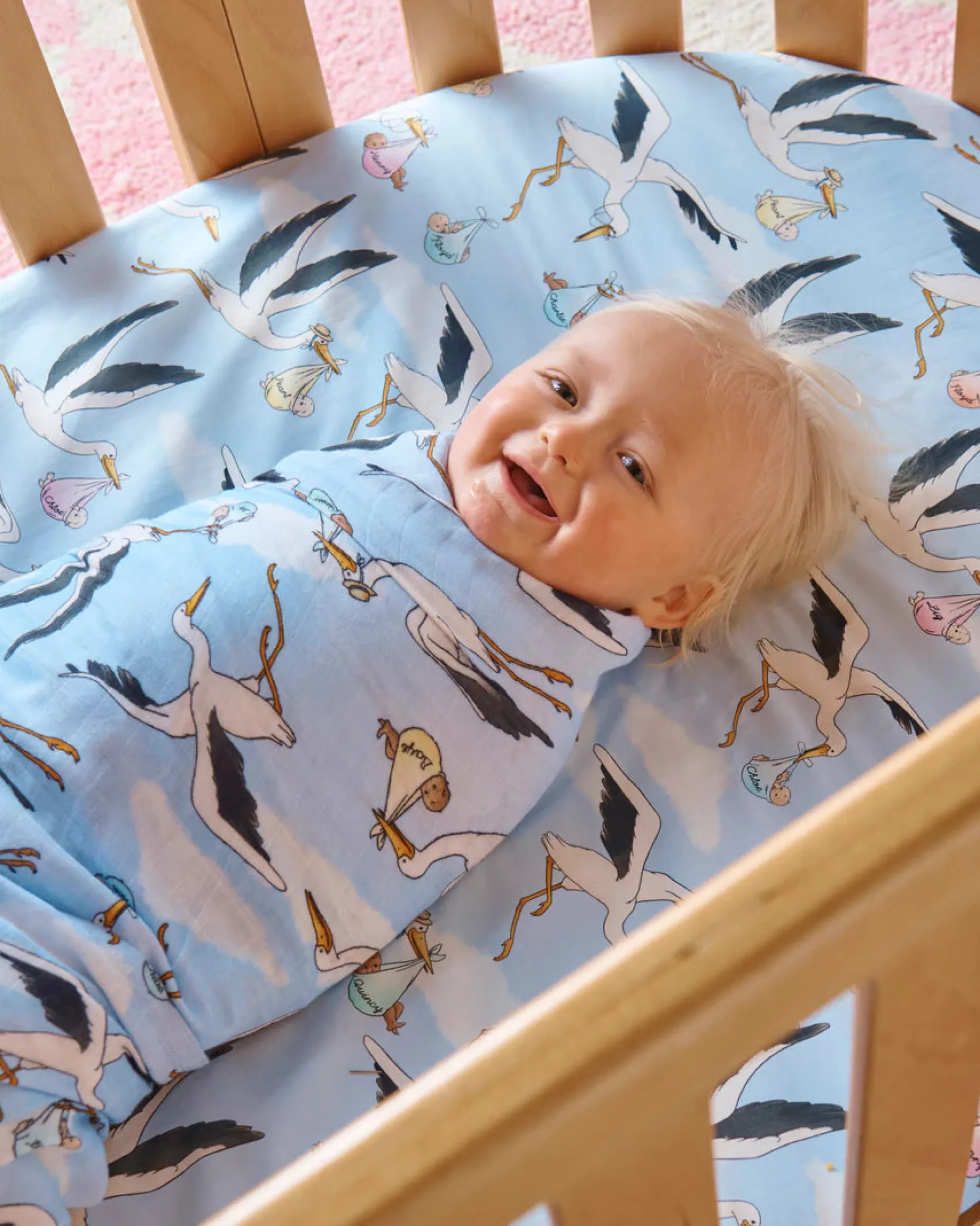 KIP & CO Bamboo Swaddle SPECIAL DELIVERY