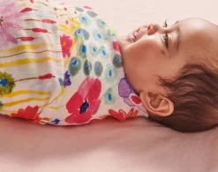 KIP & CO Bamboo Swaddle FIELD OF DREAMS