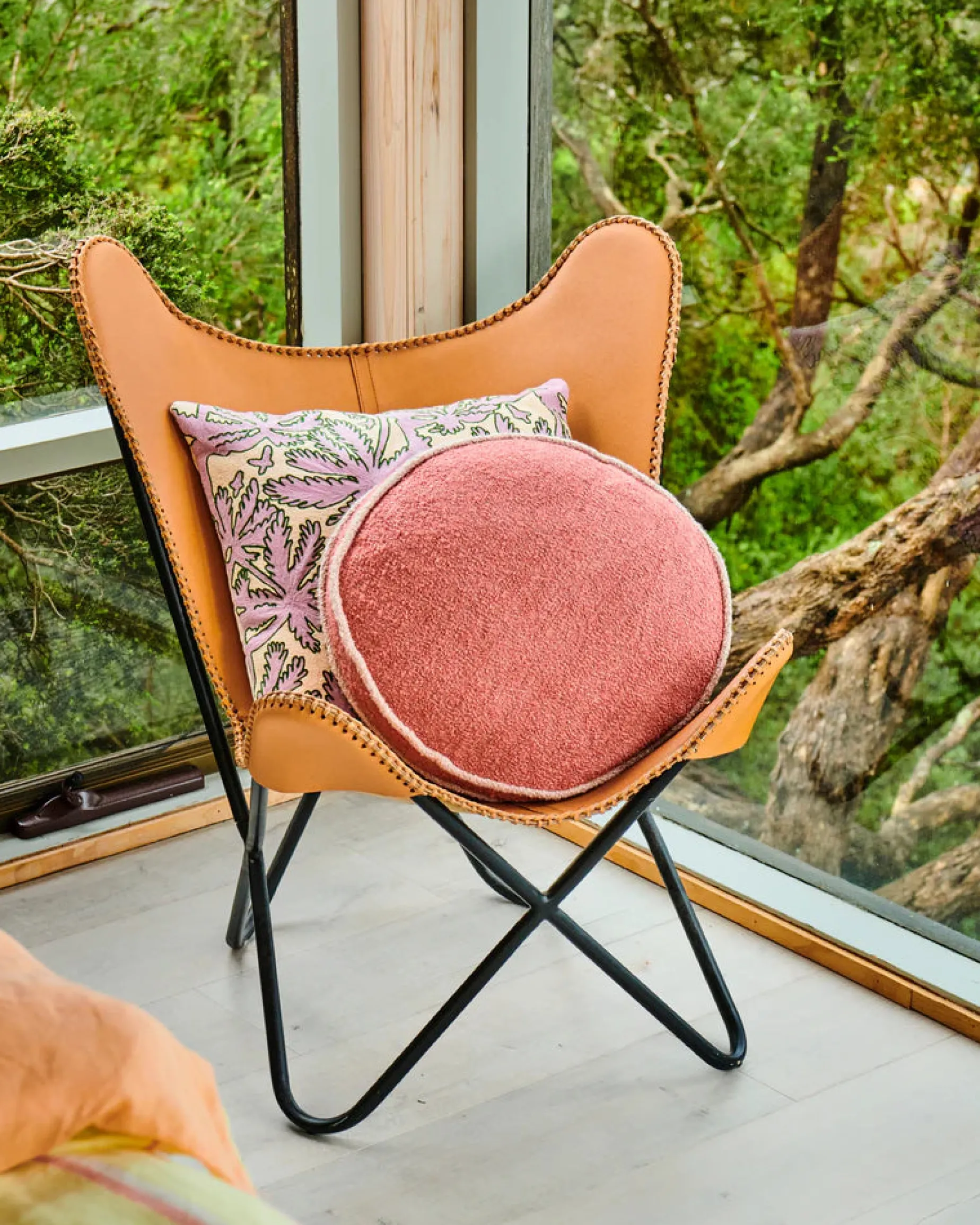 KIP & CO Boucle Cushion Round BELLINI