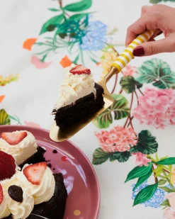 KIP & CO Cake Server SUNSHINE STRIPE