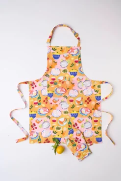 KIP & CO Linen Apron SUPPER