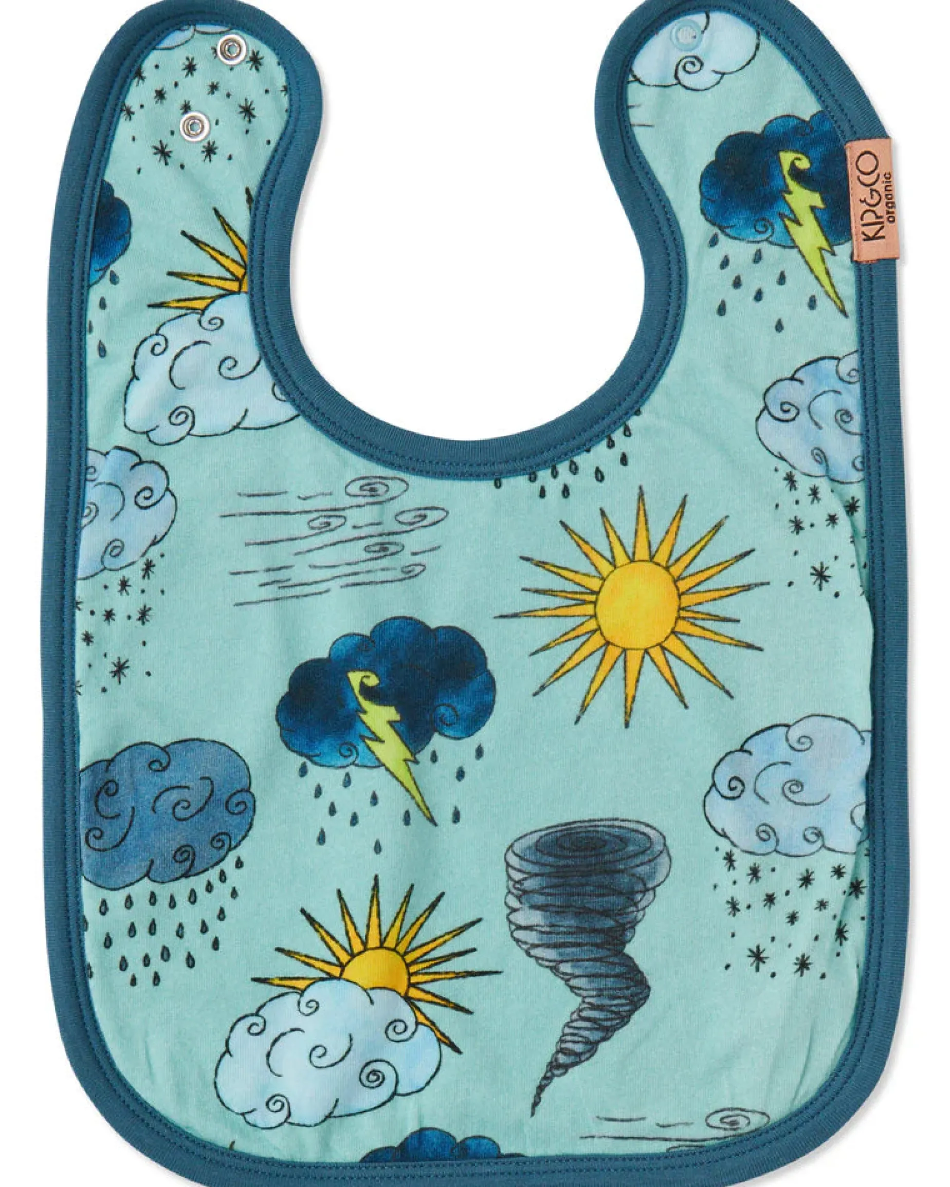 KIP & CO Organic Bib WEATHER REPORT
