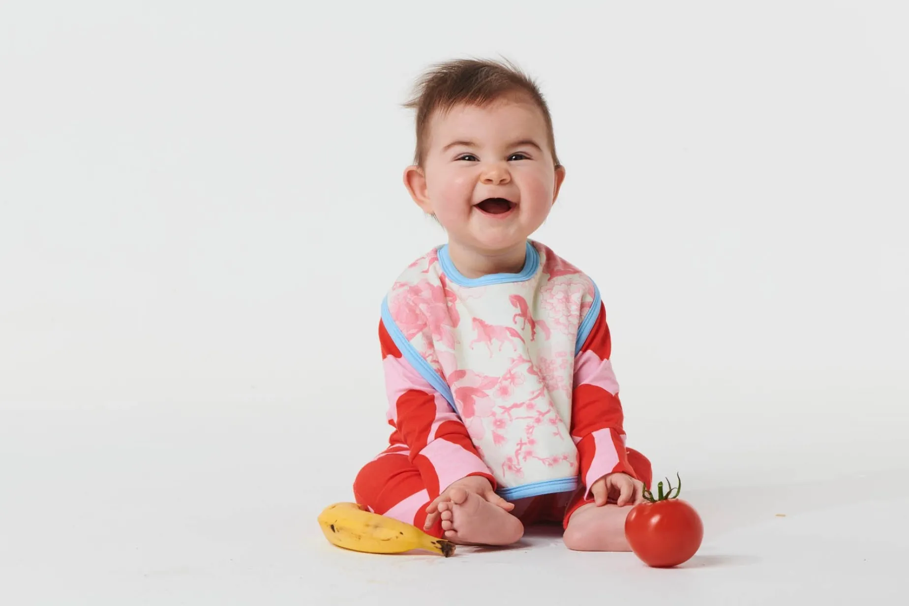 KIP & CO Organic Cotton Bib FLEUR