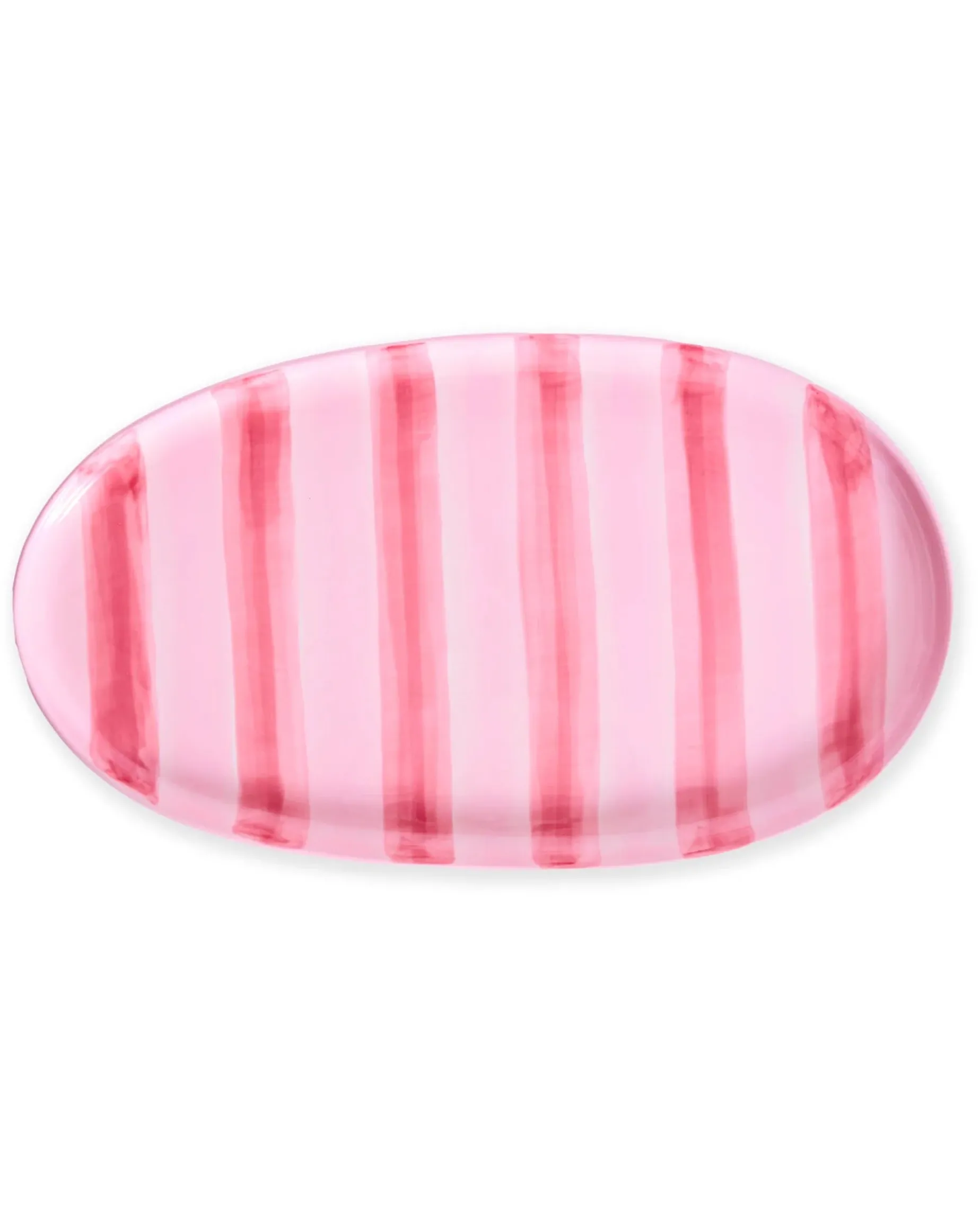 KIP & CO Platter PINK STRIPE