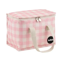 KOLLAB Lunch Box CANDY PINK CHECK