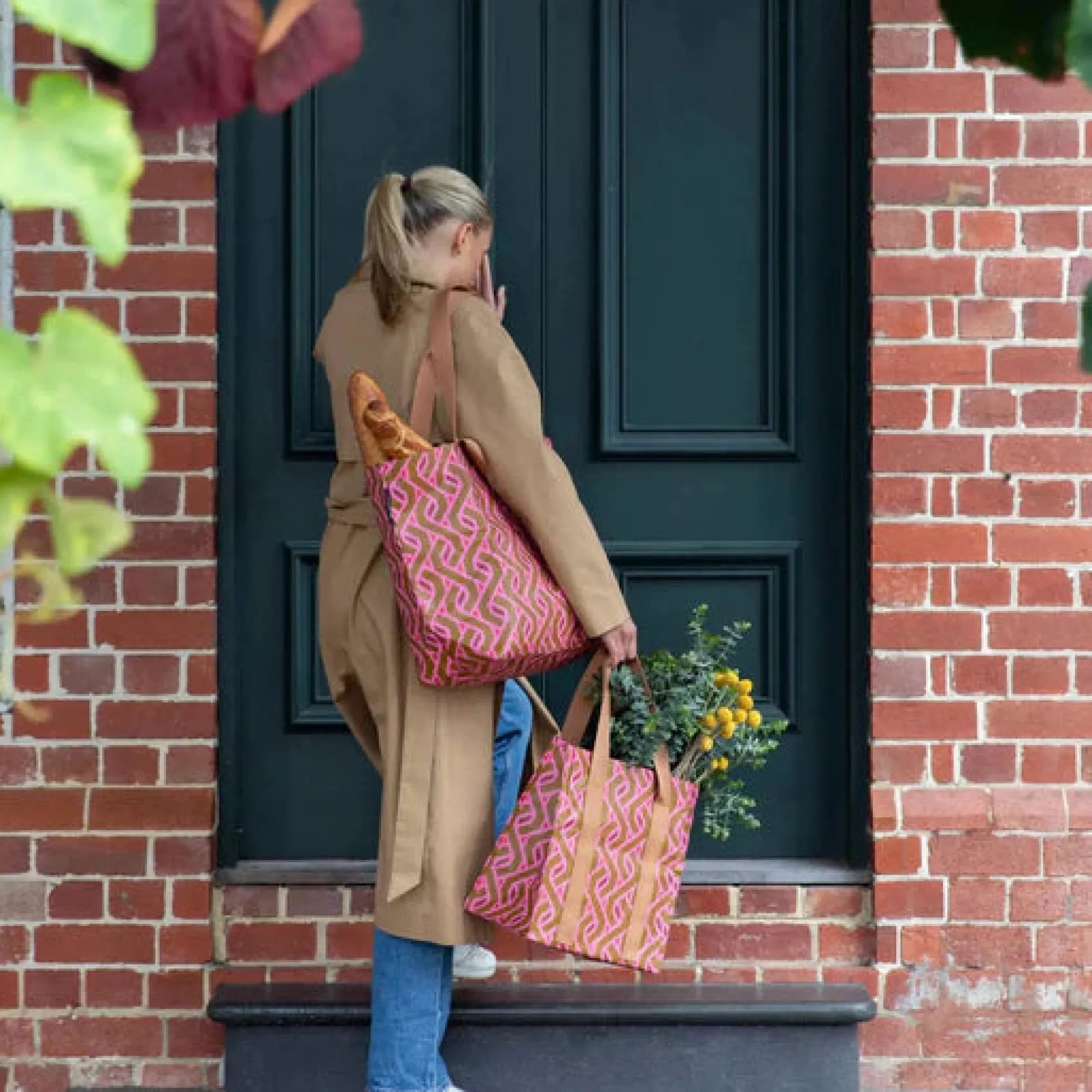 KOLLAB Shopper Tote ROSEWOOD