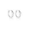 LINDA Form Huggies WHITE TOPAZ SILVER