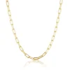 LINDA Paperclip Necklace GOLD
