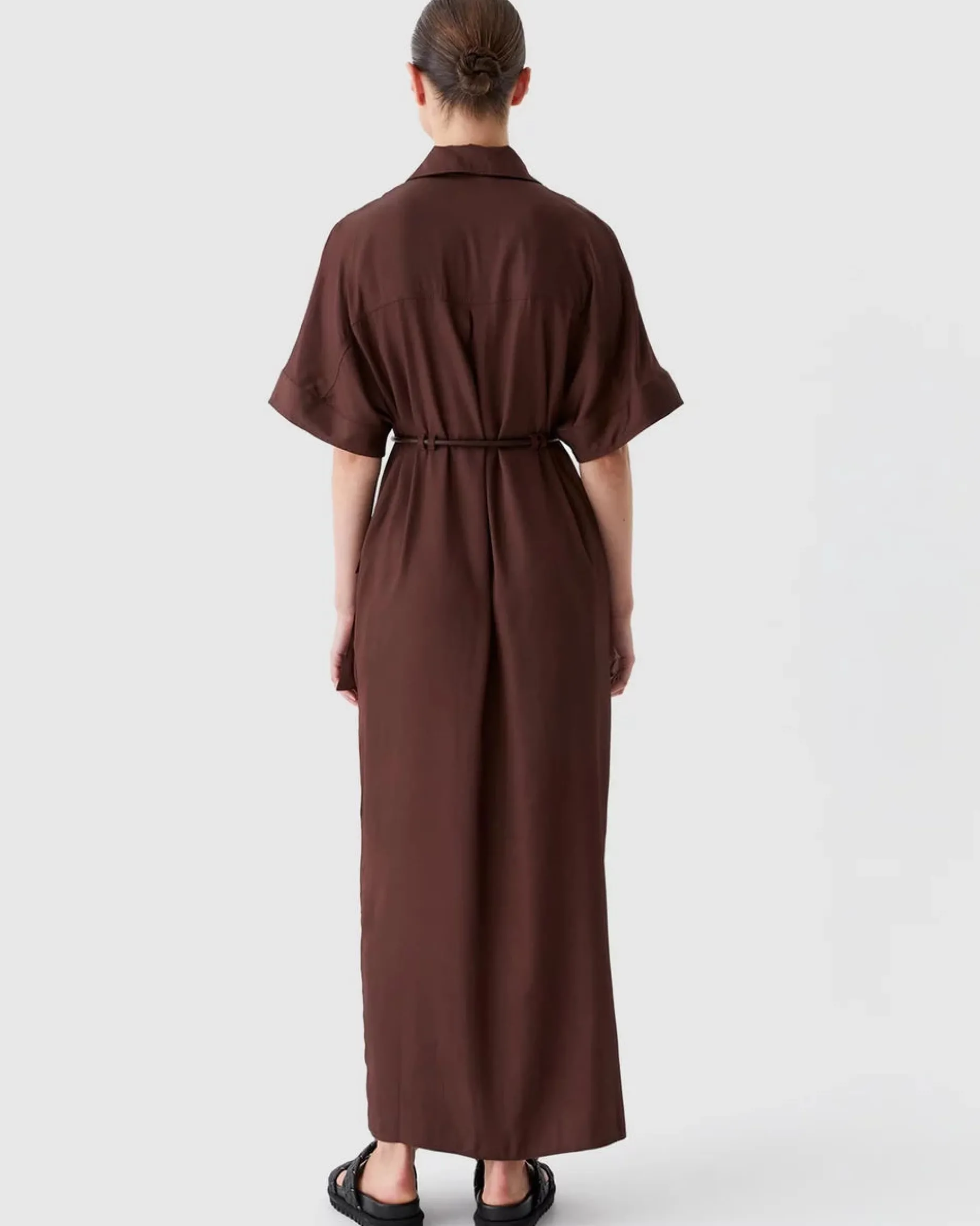 MORRISON Chloe Dress CHOCOLATE