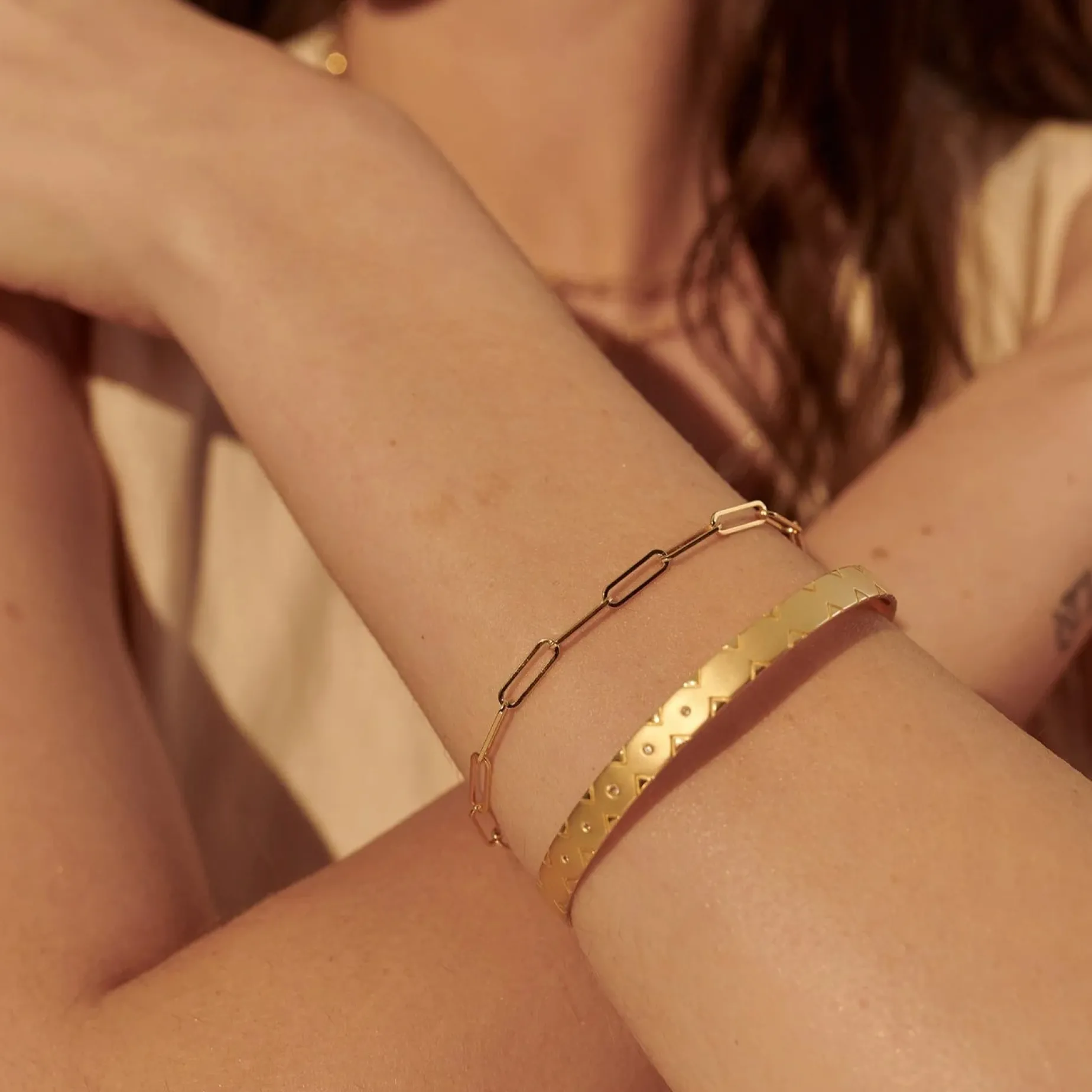 MURKANI Anchor Bracelet GOLD
