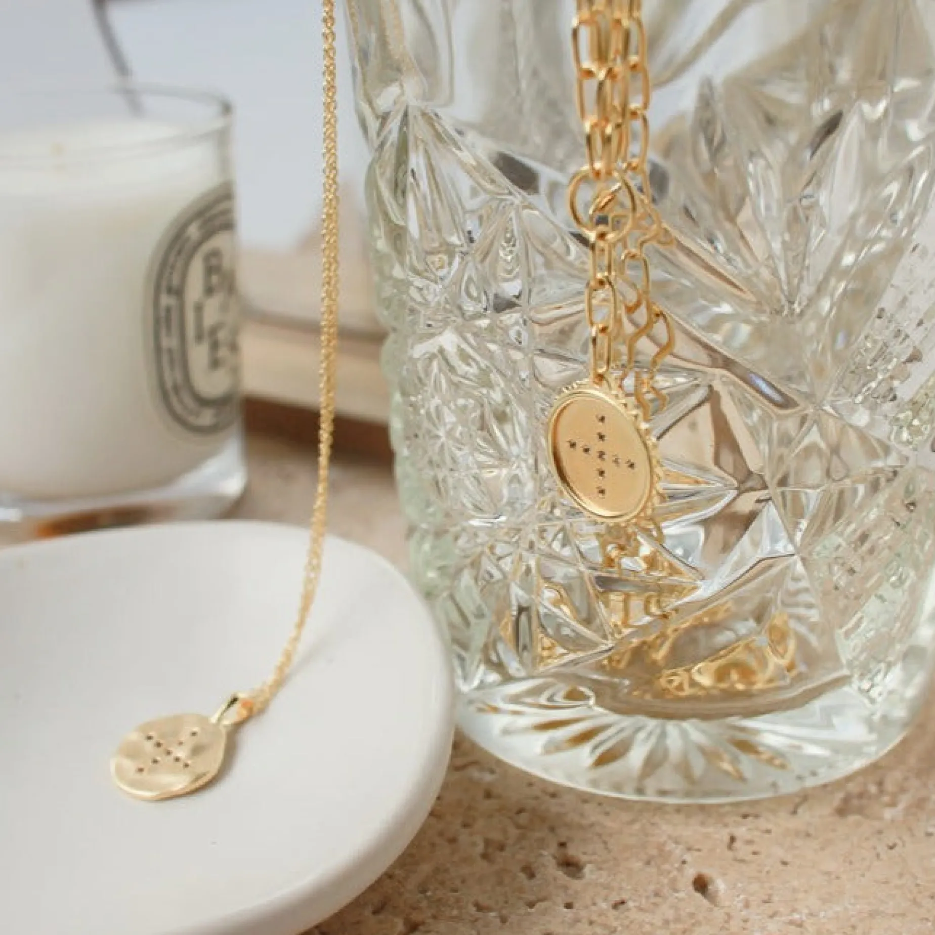 MURKANI Halcyon Pendant Necklace GOLD