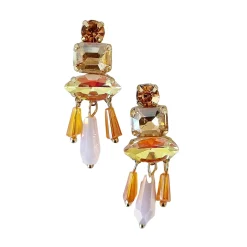 Nala Gem Earring ORANGE