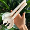 NASHI Long Salad Servers BLUSH