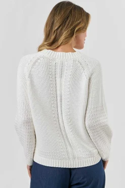 NATURALS Knit Jumper WHITE