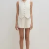 NL Logan Tailored Short BONE