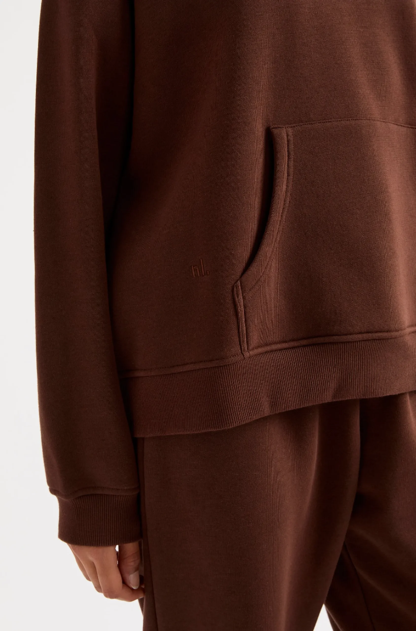 NUDE LUCY Carter Curated Hoodie RAISIN