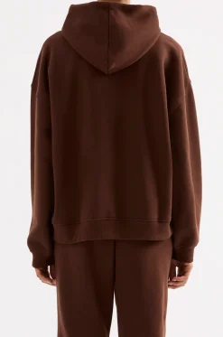 NUDE LUCY Carter Curated Hoodie RAISIN