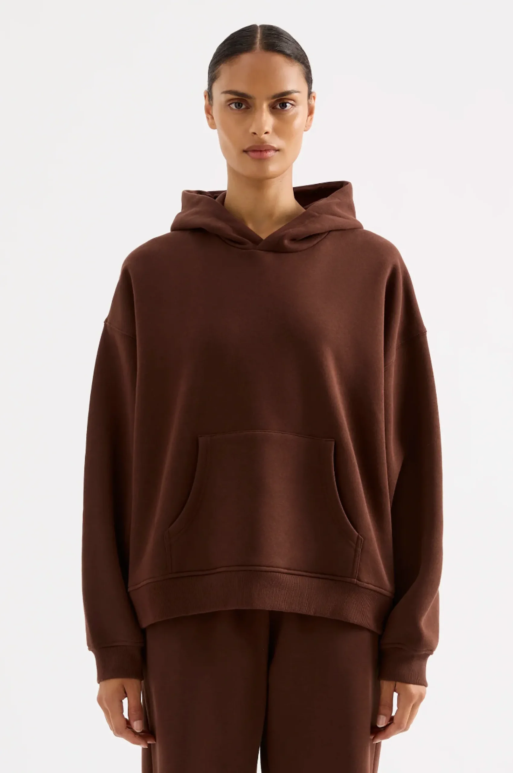 NUDE LUCY Carter Curated Hoodie RAISIN