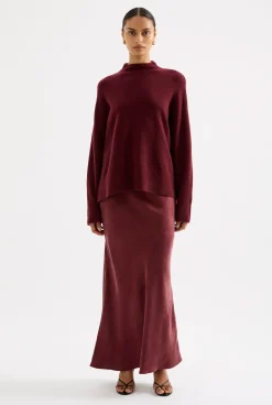 NUDE LUCY Devin Tencel Maxi Skirt