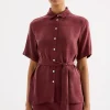 NUDE LUCY Devin Tencel Shirt