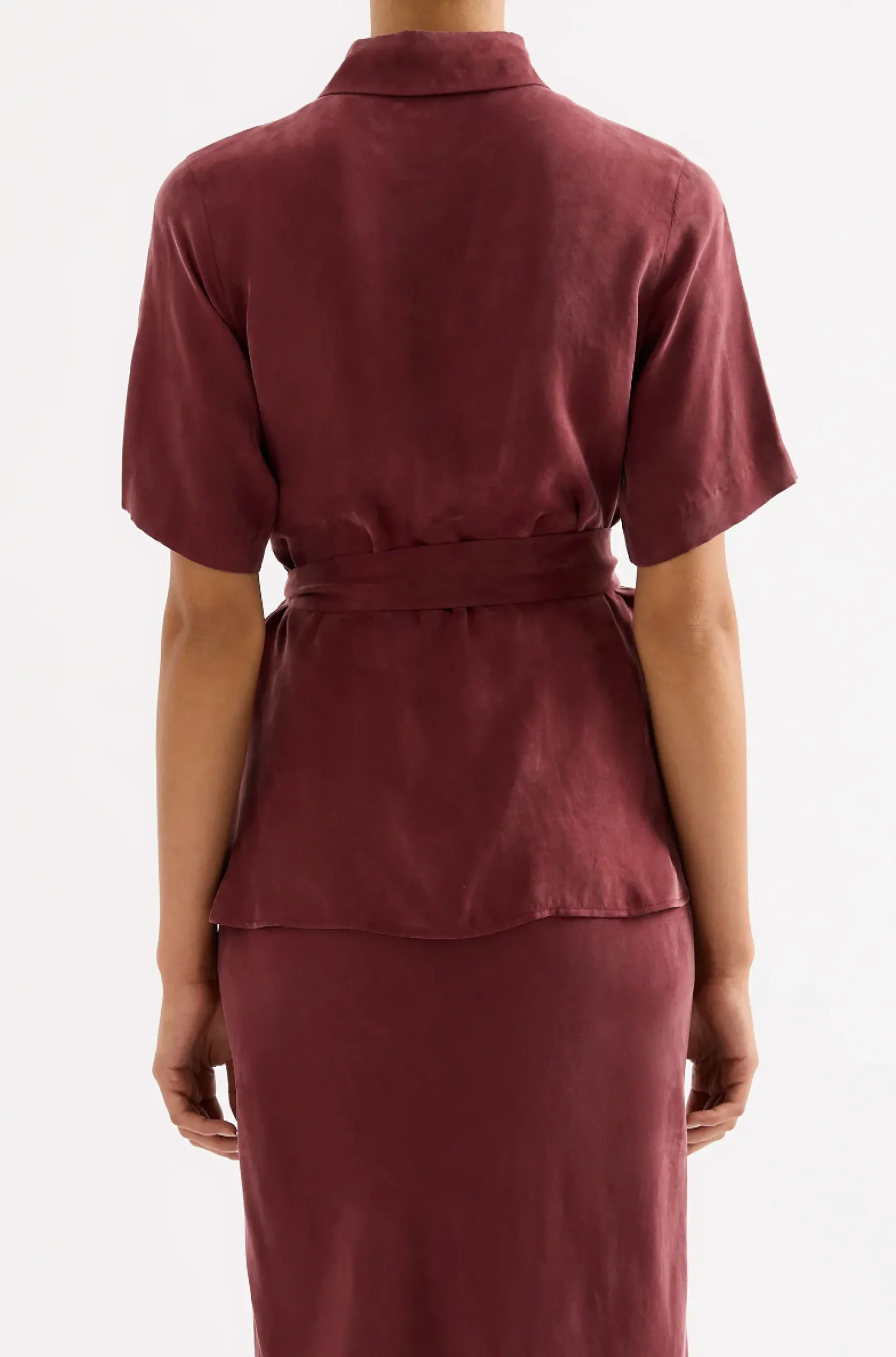NUDE LUCY Devin Tencel Shirt