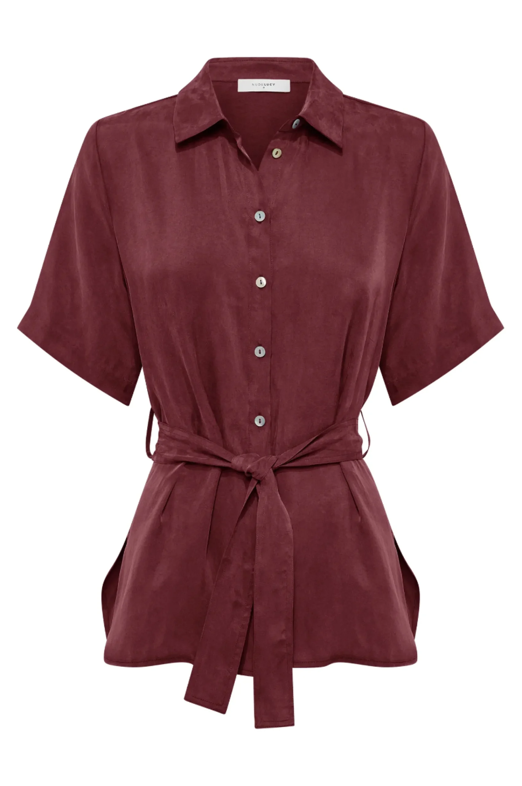 NUDE LUCY Devin Tencel Shirt