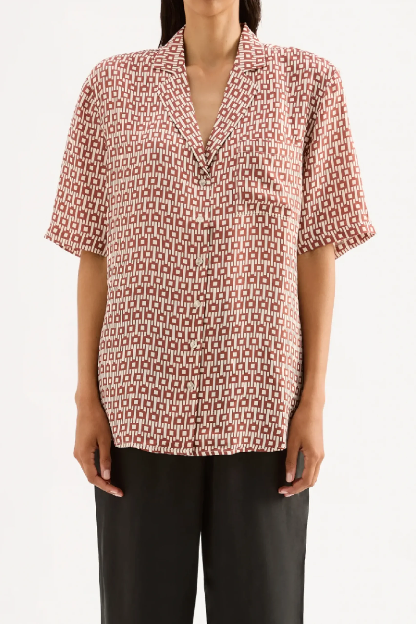 NUDE LUCY Jasper Cupro Shirt
