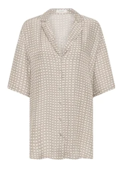 NUDE LUCY Moneta Cupro Shirt