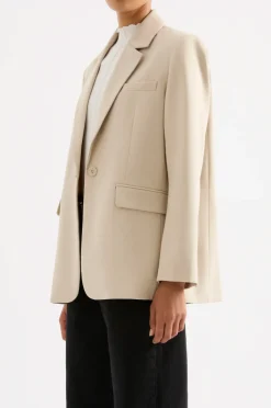 NUDE LUCY Orla Blazer STONE