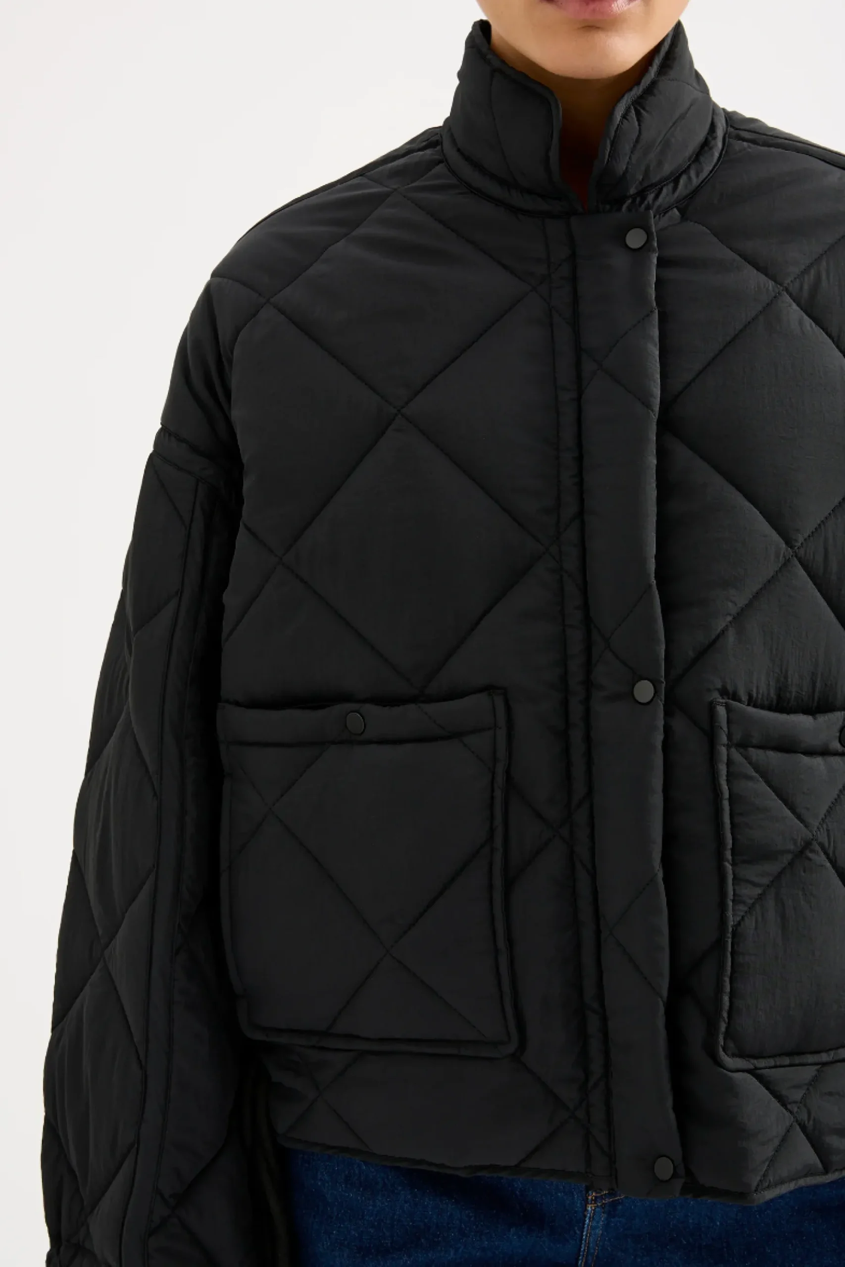Nude Lucy Sloane Puffer Jacket BLACK