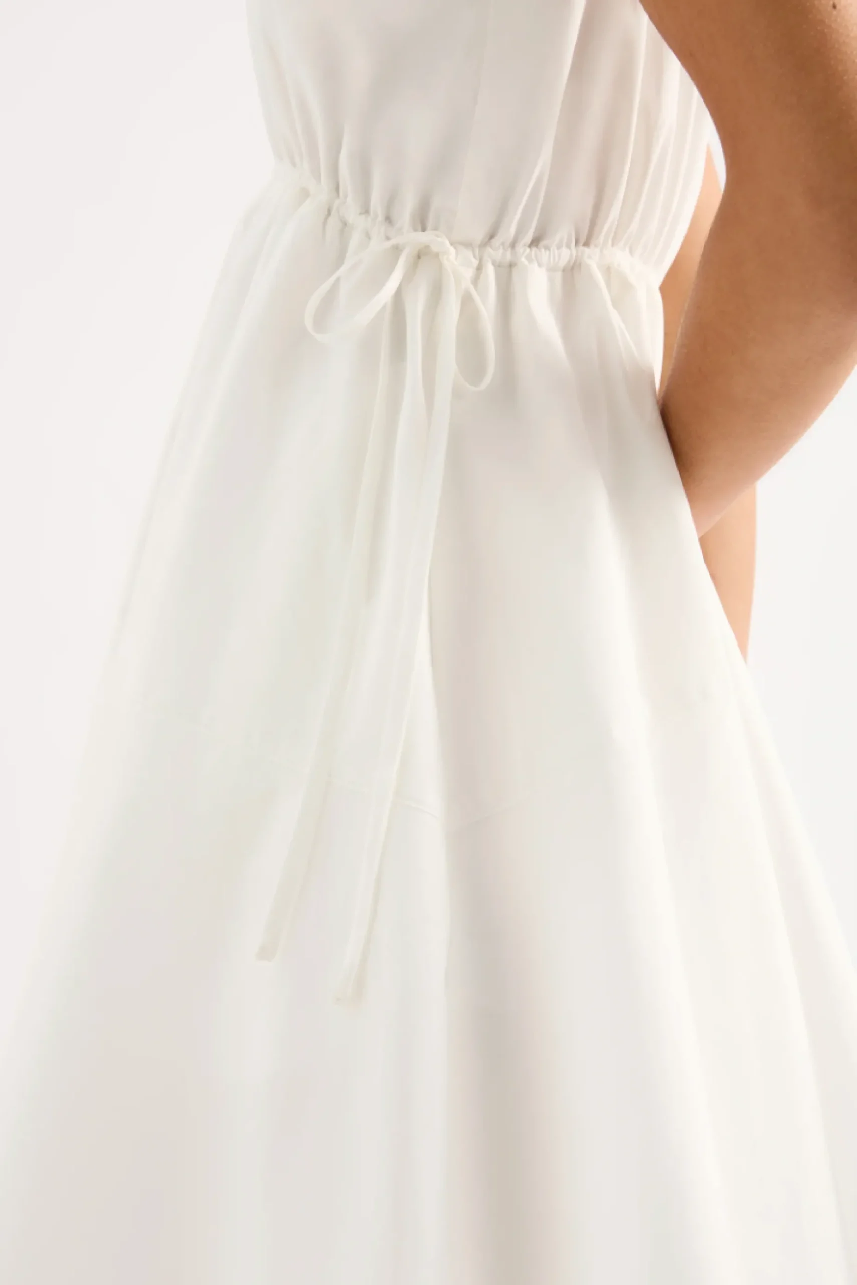 NUDE LUCY Ziki Maxi Dress WHITE