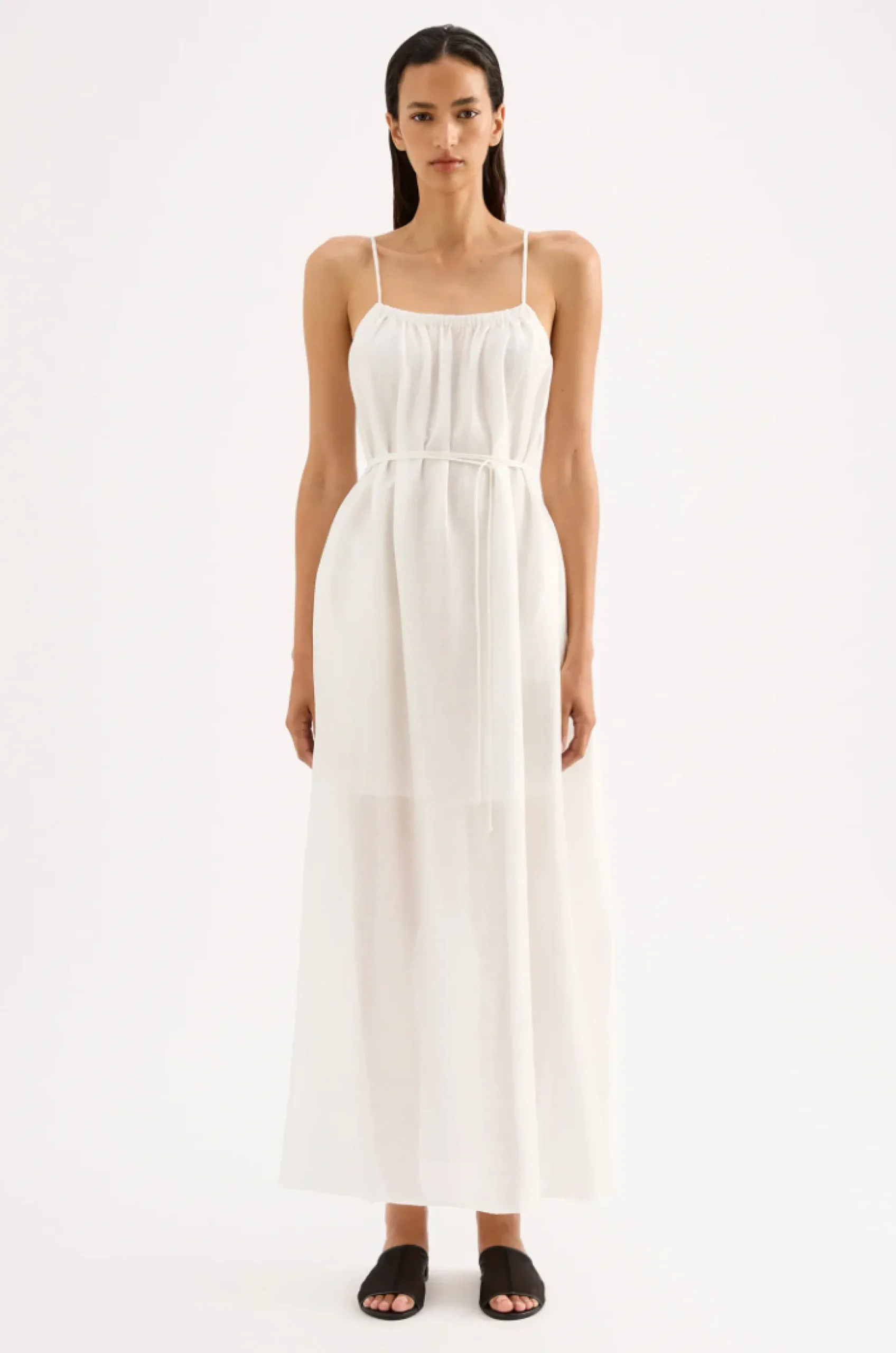 NUDE LUCY Ziki Maxi Dress WHITE