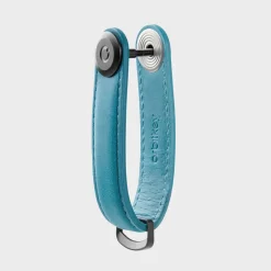 ORBITKEY Leather Key Organiser TEAL